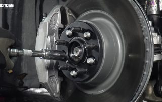 Model Y Performance Spacers Torque Specs Safe Installation BONOSS Forged Active Cooling Adapters Hubcentric Spacers Pros Before and After Example (1)