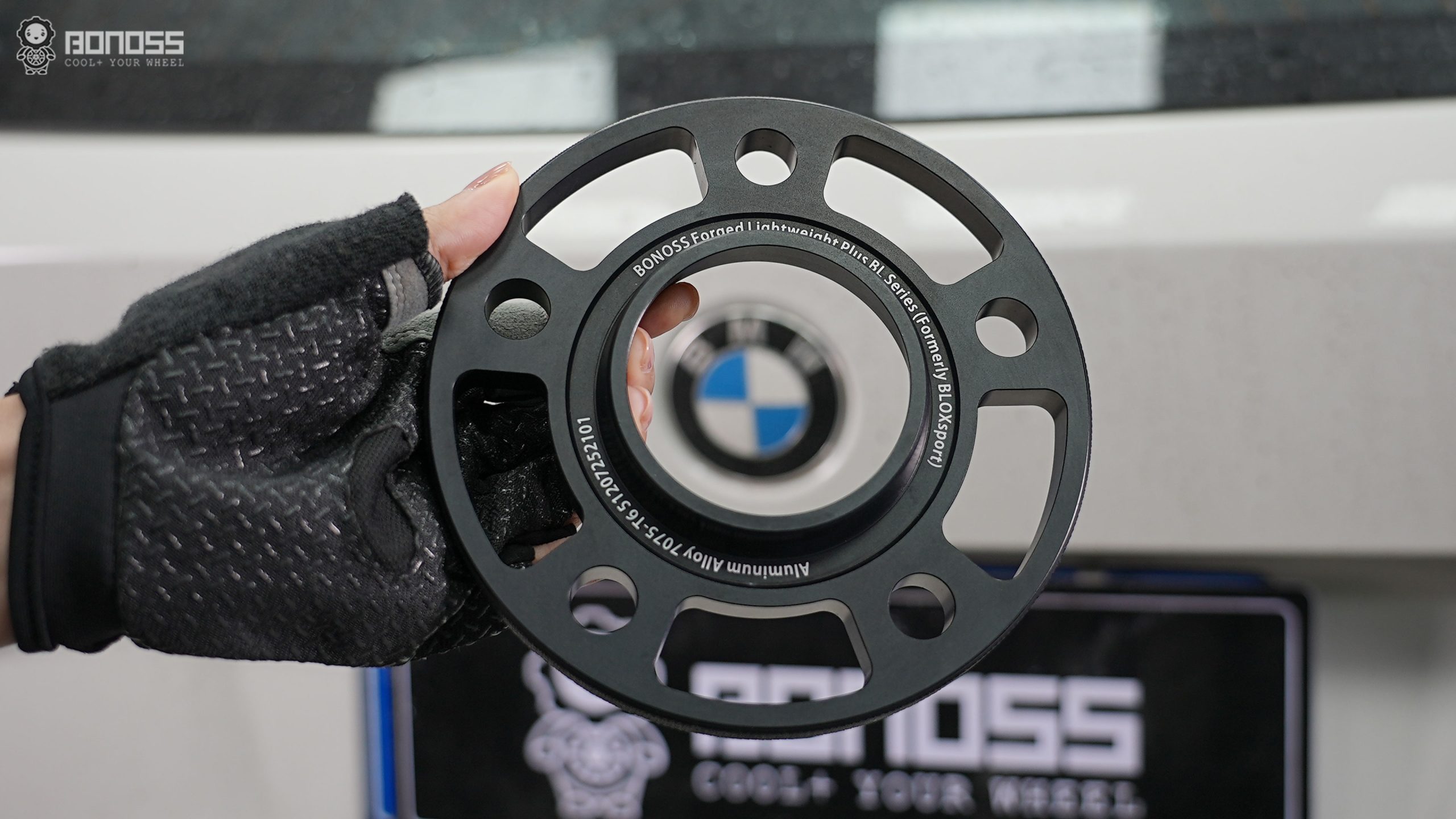Ultimate BMW E39 Wheel Spacers Size Perfect Stance BONOSS Forged Lightweight Plus Adapters Hubcentric Spacers Before and After (1)