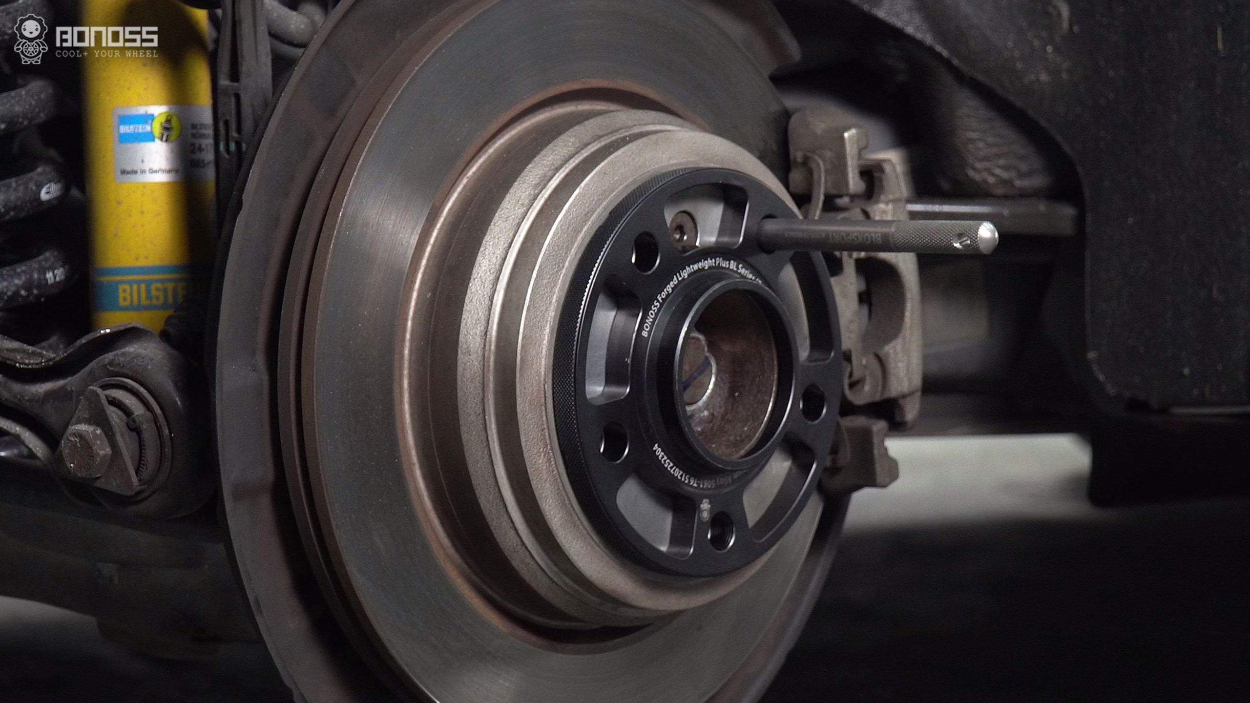Ultimate BMW E39 Wheel Spacers Size Perfect Stance BONOSS Forged Lightweight Plus Adapters Hubcentric Spacers Before and After (3)