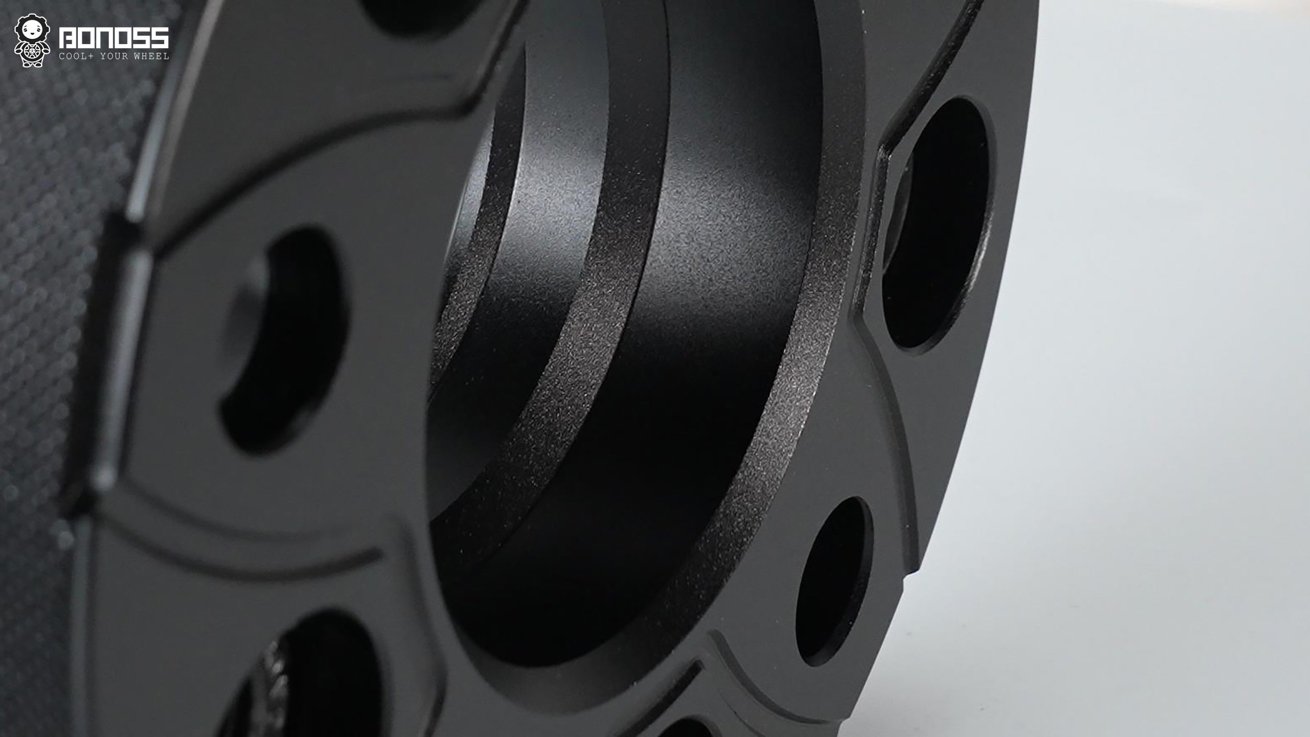 BONOSS Forged Active Cooling 2011 BMW 3 Series Wheel Spacers Front 25mm Rear 25mm Before and After (1)
