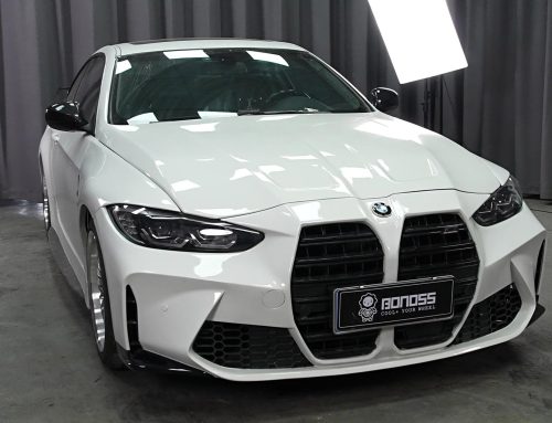 BONOSS Forged Active Cooling 2011 BMW 3 Series Wheel Spacers Front 25mm Rear 25mm Before and After