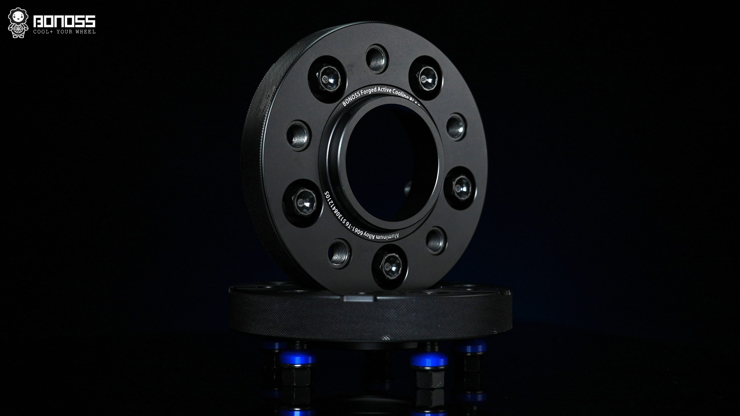 BONOSS Forged Active Cooling 2013 Mercedes-Benz G-Class Wheel Spacers Front 35mm Rear 35mm Before and After (1)