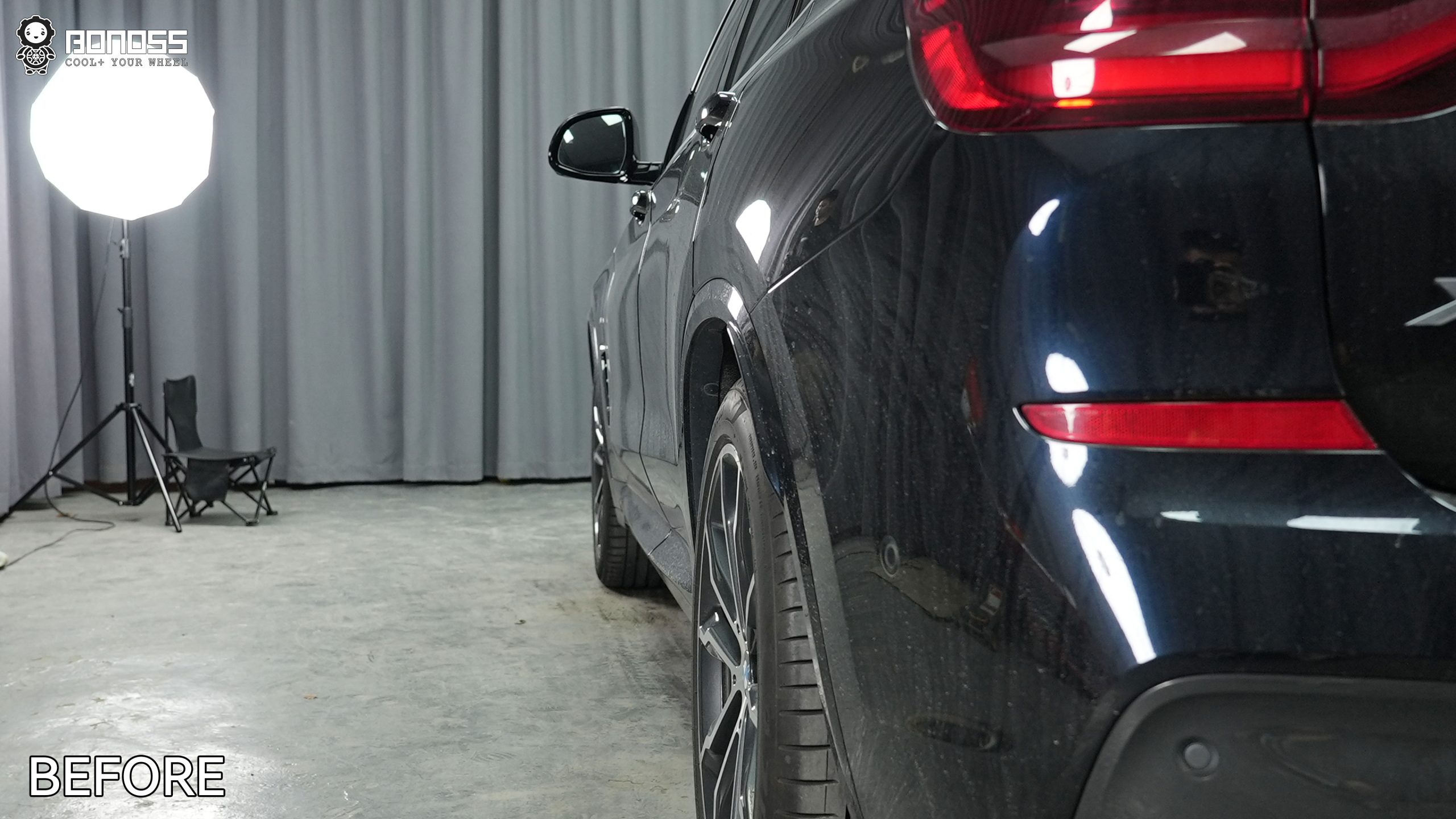 BONOSS Forged Active Cooling 2021 BMW X3 Wheel Spacers Front 25mm Rear 25mm Before and After (10)