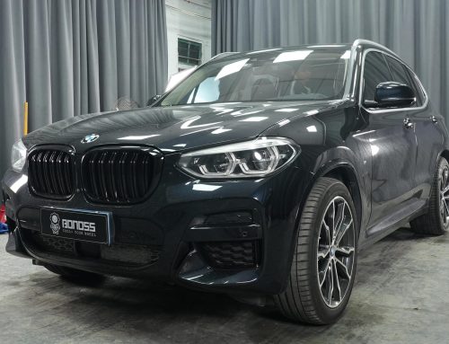 BONOSS Forged Active Cooling 2021 BMW X3 Wheel Spacers Front 25mm Rear 25mm Before and After