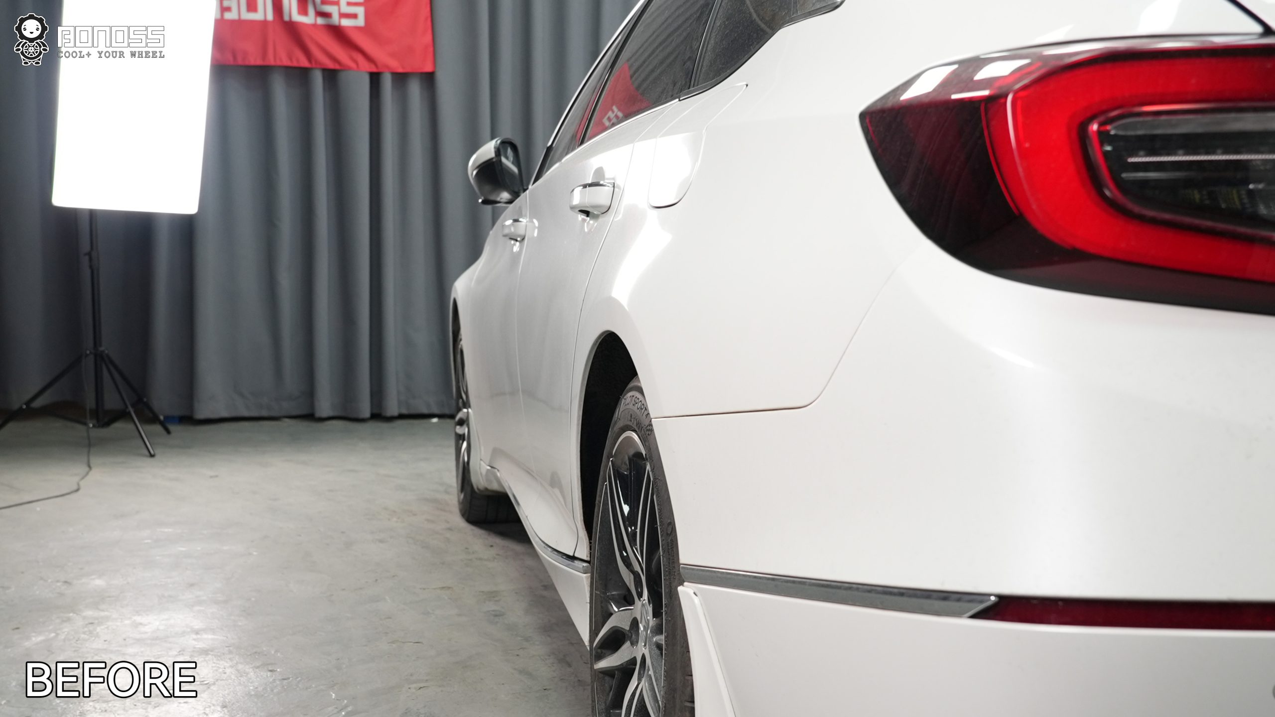 BONOSS Forged Active Cooling 2022 Honda Accord Wheel Spacers Front 20mm Rear 25mm Before and After (10)