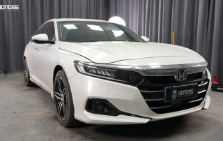 BONOSS Forged Active Cooling 2022 Honda Accord Wheel Spacers Front 20mm Rear 25mm Before and After (2)