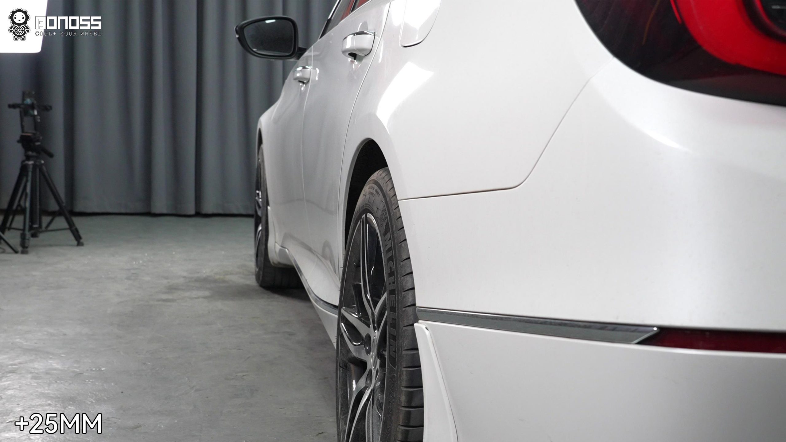 BONOSS Forged Active Cooling 2022 Honda Accord Wheel Spacers Front 20mm Rear 25mm Before and After (5)
