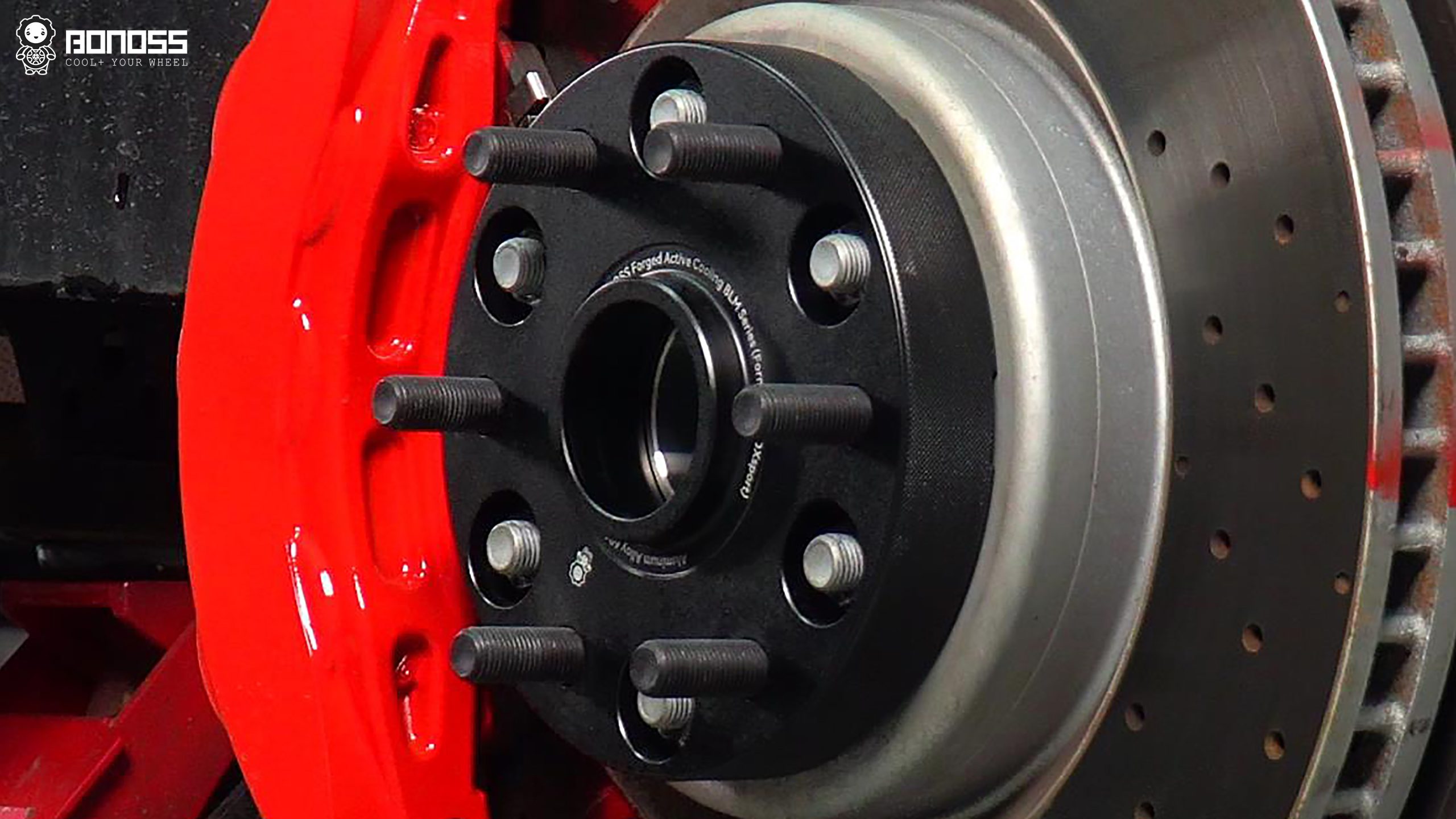 BONOSS Forged Active Cooling 2023 BYD Leopard 5 Wheel Spacers Front 25mm Rear 25mm Before and After (14)