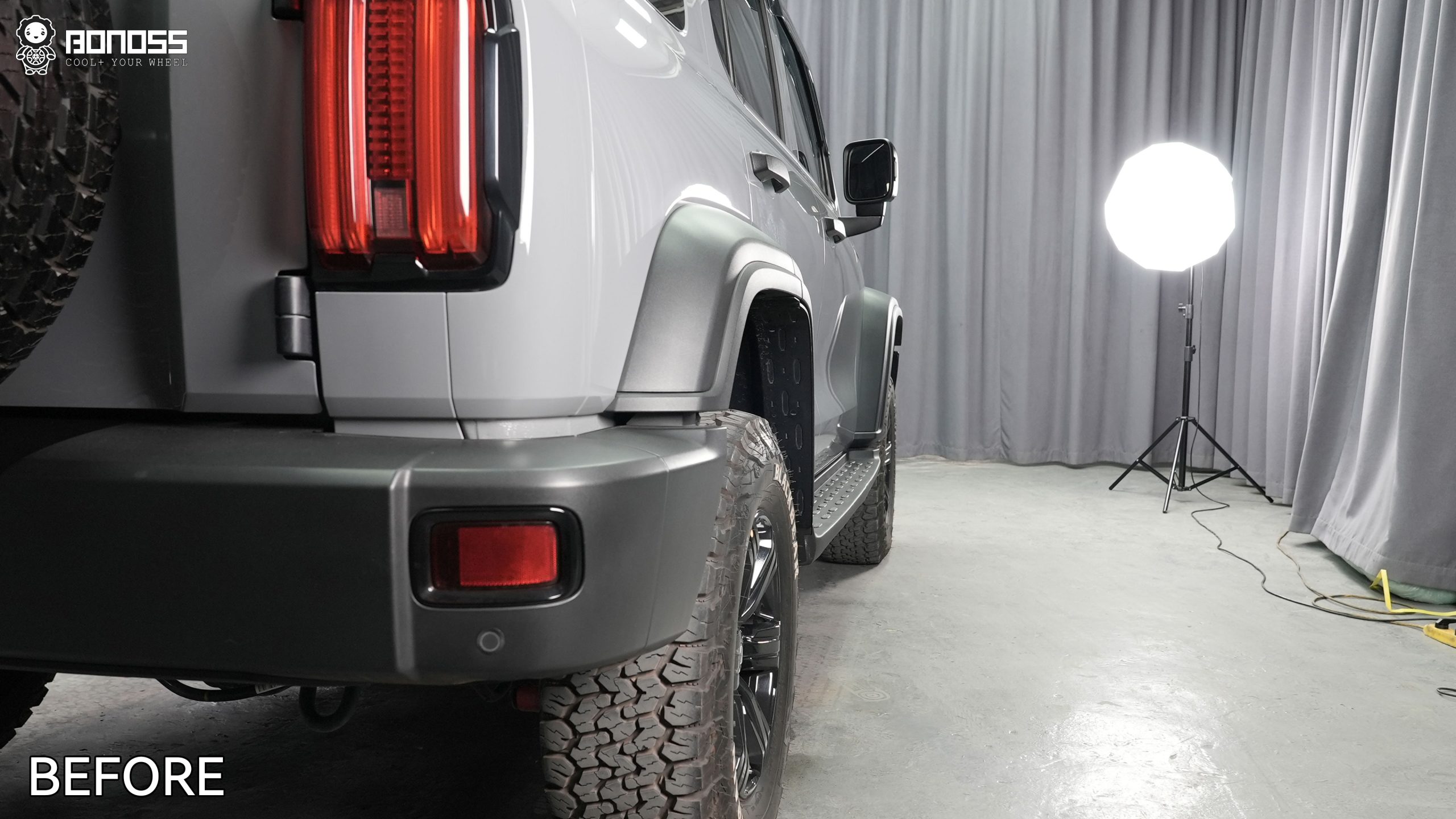 BONOSS Forged Active Cooling 2023 Tank 300 Wheel Spacers Front 35mm Rear 35mm Before and After (11)