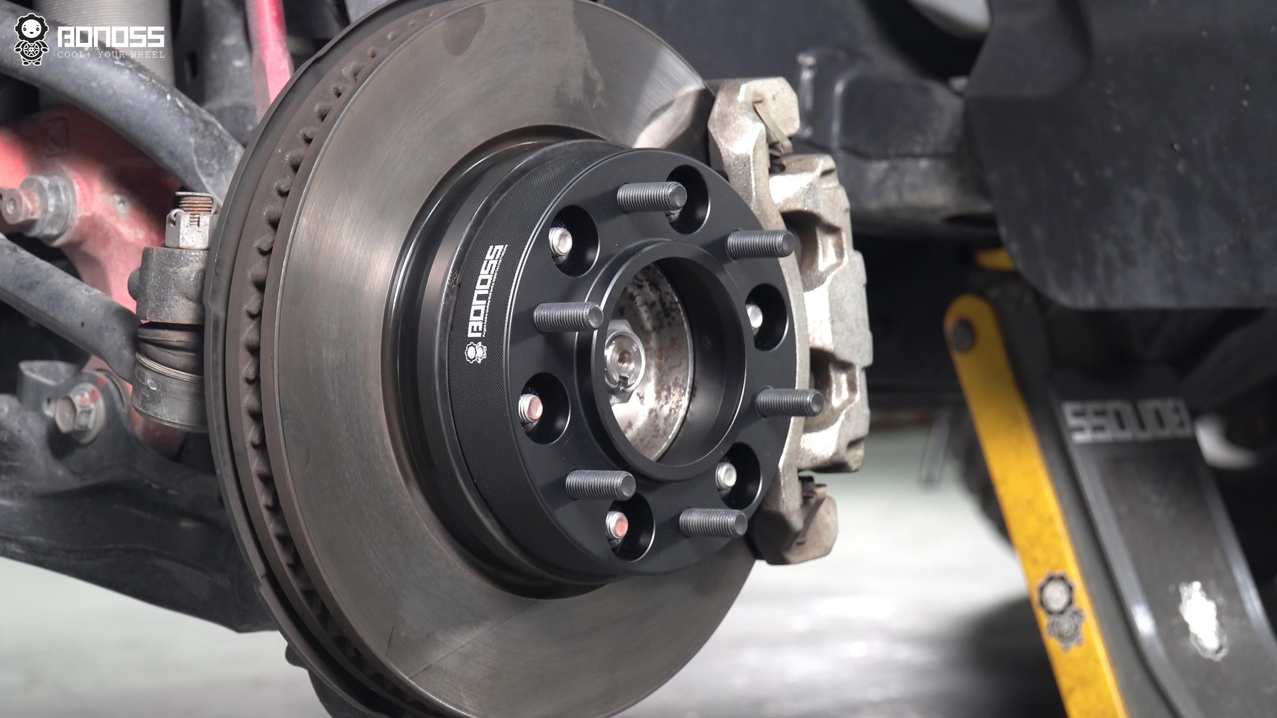 BONOSS Forged Active Cooling 2023 Tank 300 Wheel Spacers Front 35mm Rear 35mm Before and After (14)