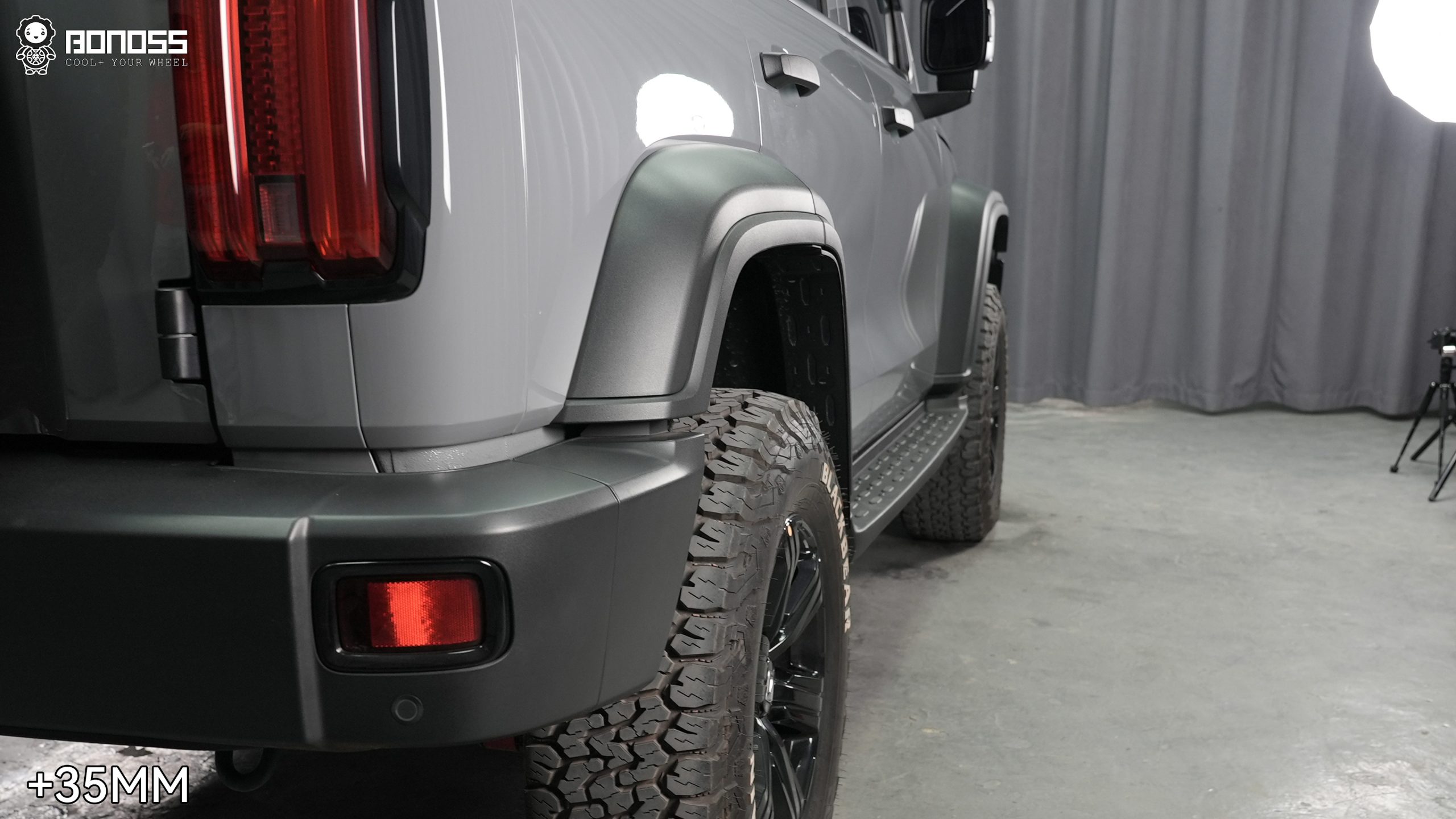 BONOSS Forged Active Cooling 2023 Tank 300 Wheel Spacers Front 35mm Rear 35mm Before and After (6)