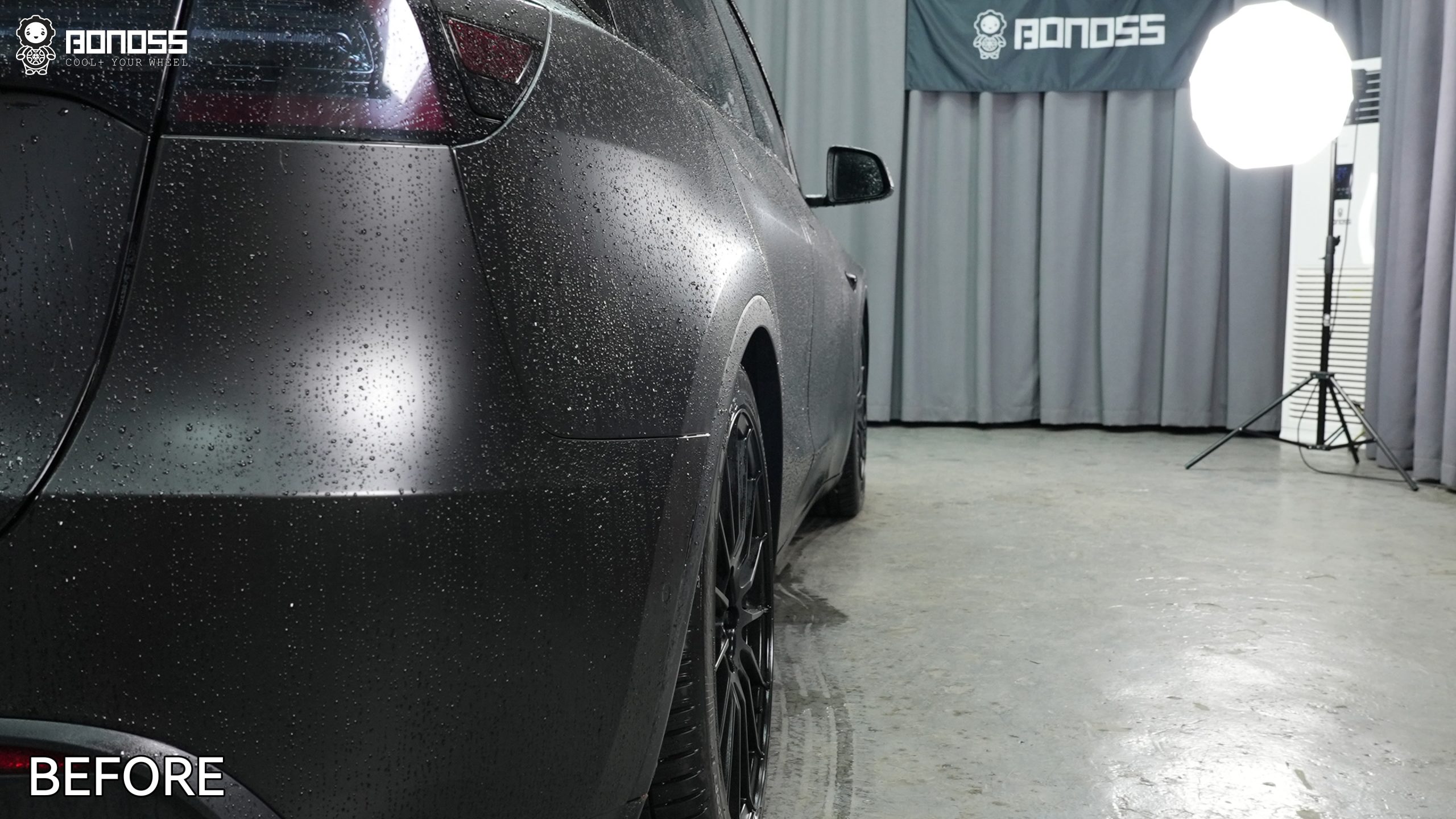 BONOSS Forged Active Cooling 2023 Tesla Model Y Wheel Spacers Front 15mm Rear 20mm Before and After (11)