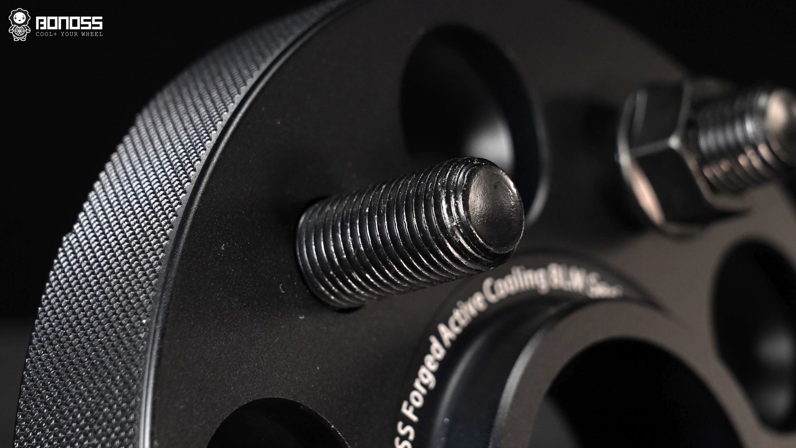 BONOSS Forged Active Cooling 2024 Tesla Model 3 Performance Wheel Spacers Front 15mm Rear 20mm Before and After (1)