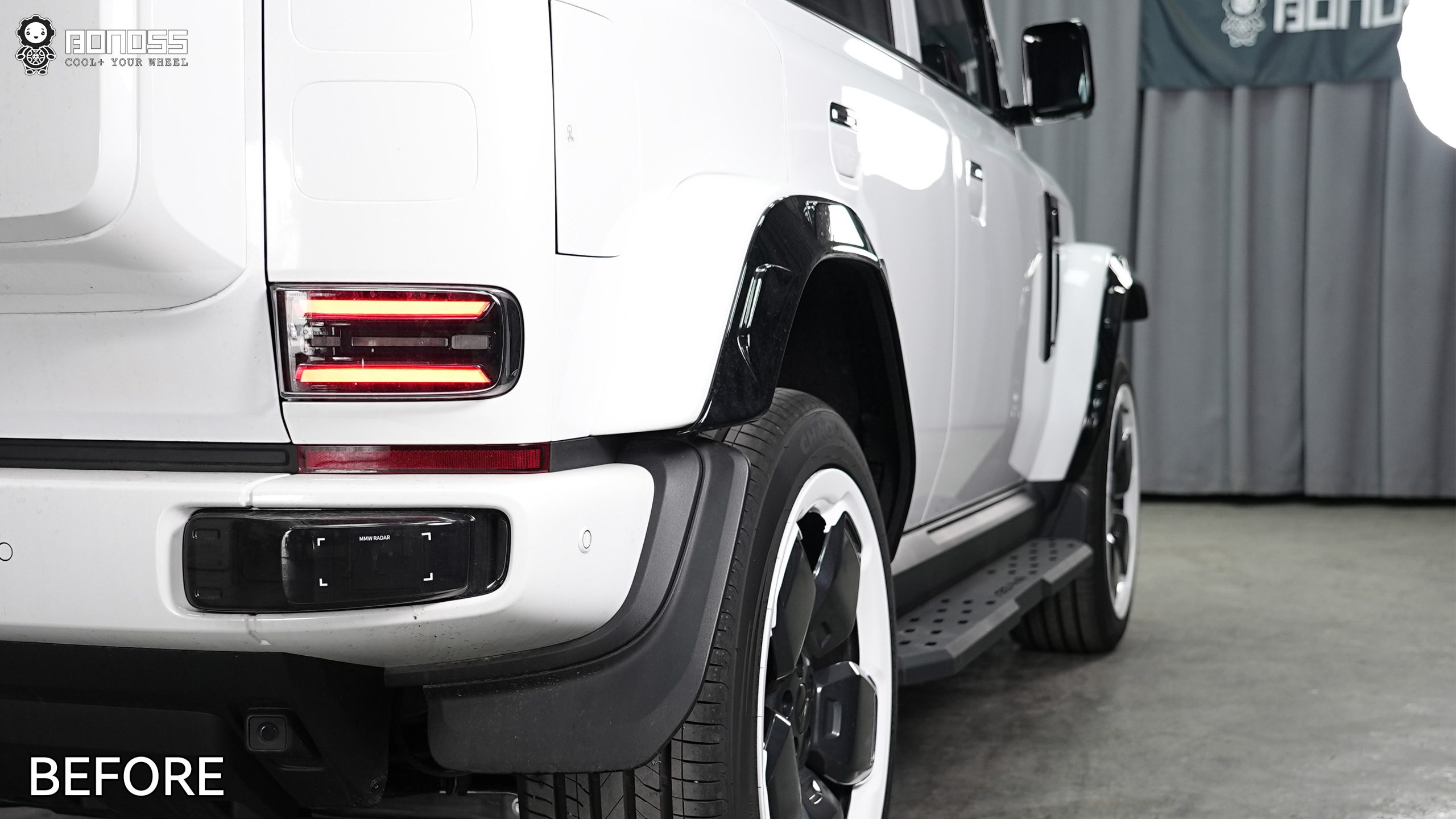 BONOSS Forged Active Cooling 2025 iCAR V23 Wheel Spacers Front 25mm Rear 30mm Before and After (11)