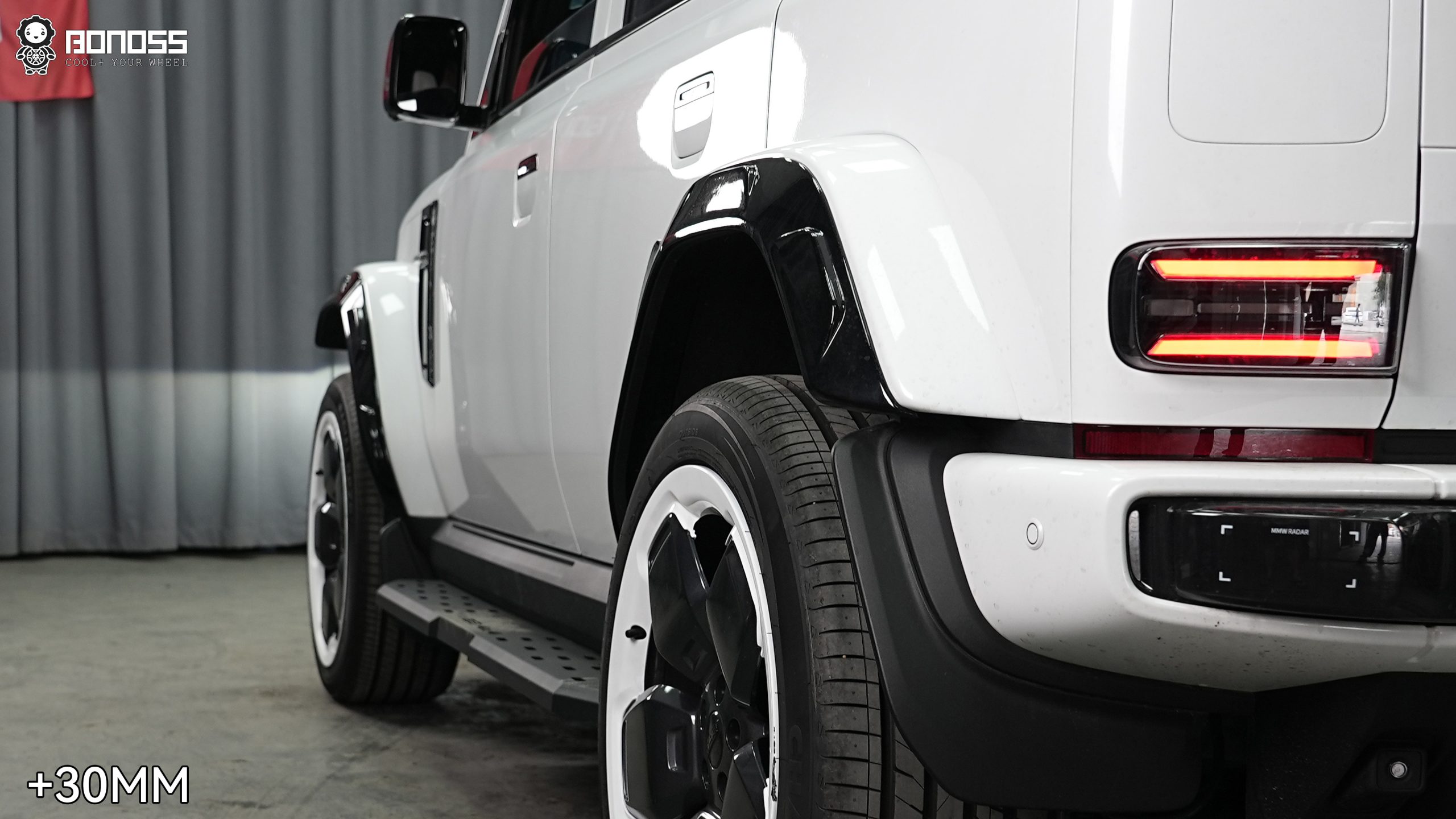 BONOSS Forged Active Cooling 2025 iCAR V23 Wheel Spacers Front 25mm Rear 30mm Before and After (5)