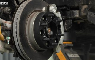 35mm hub-centric wheel spacers Installed on Ford Bronco