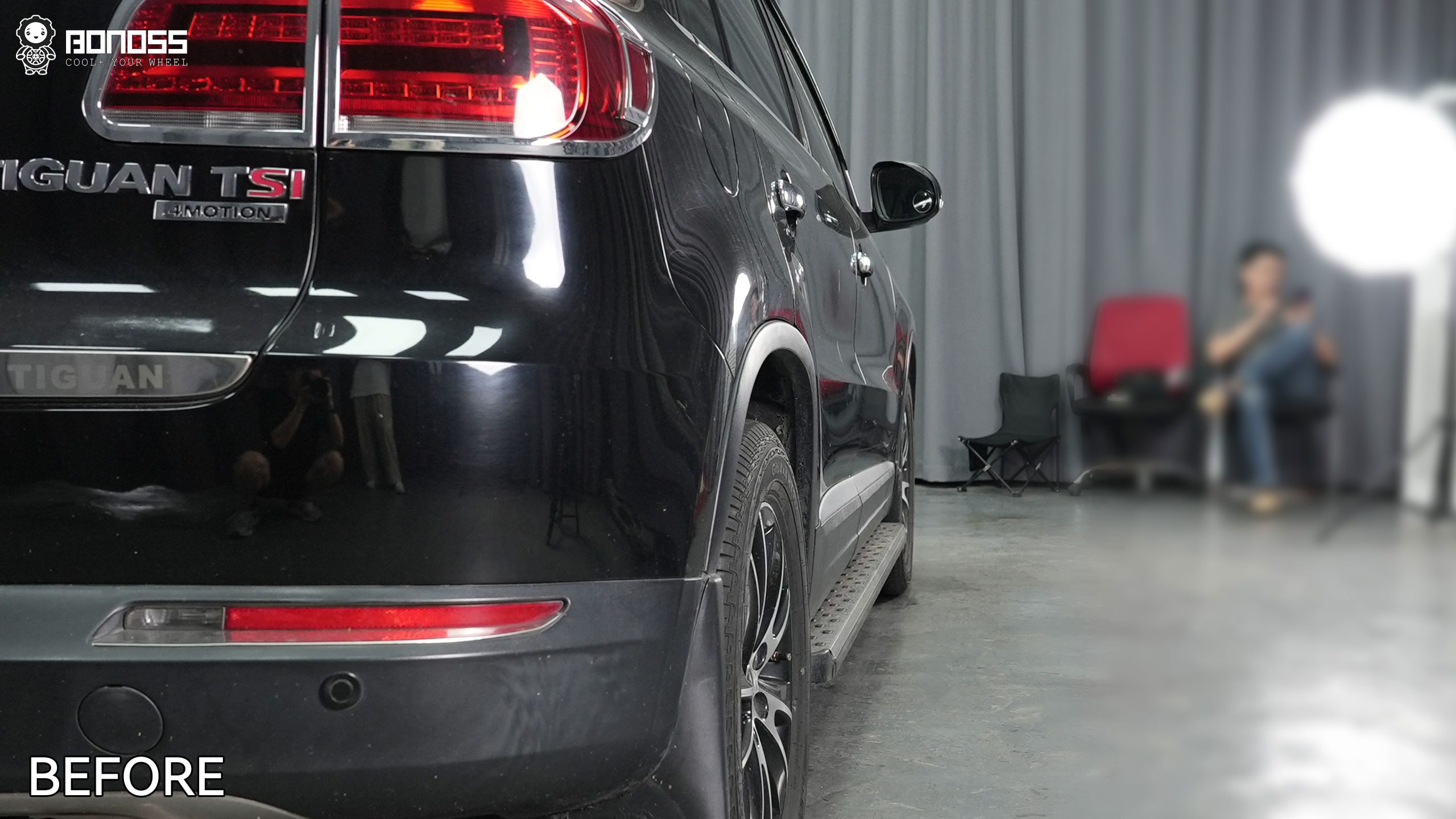 BONOSS Forged Lightweight Plus 2013 Volkswagen Tiguan Wheel Spacers Front 15mm Rear 20mm Before and After (11)