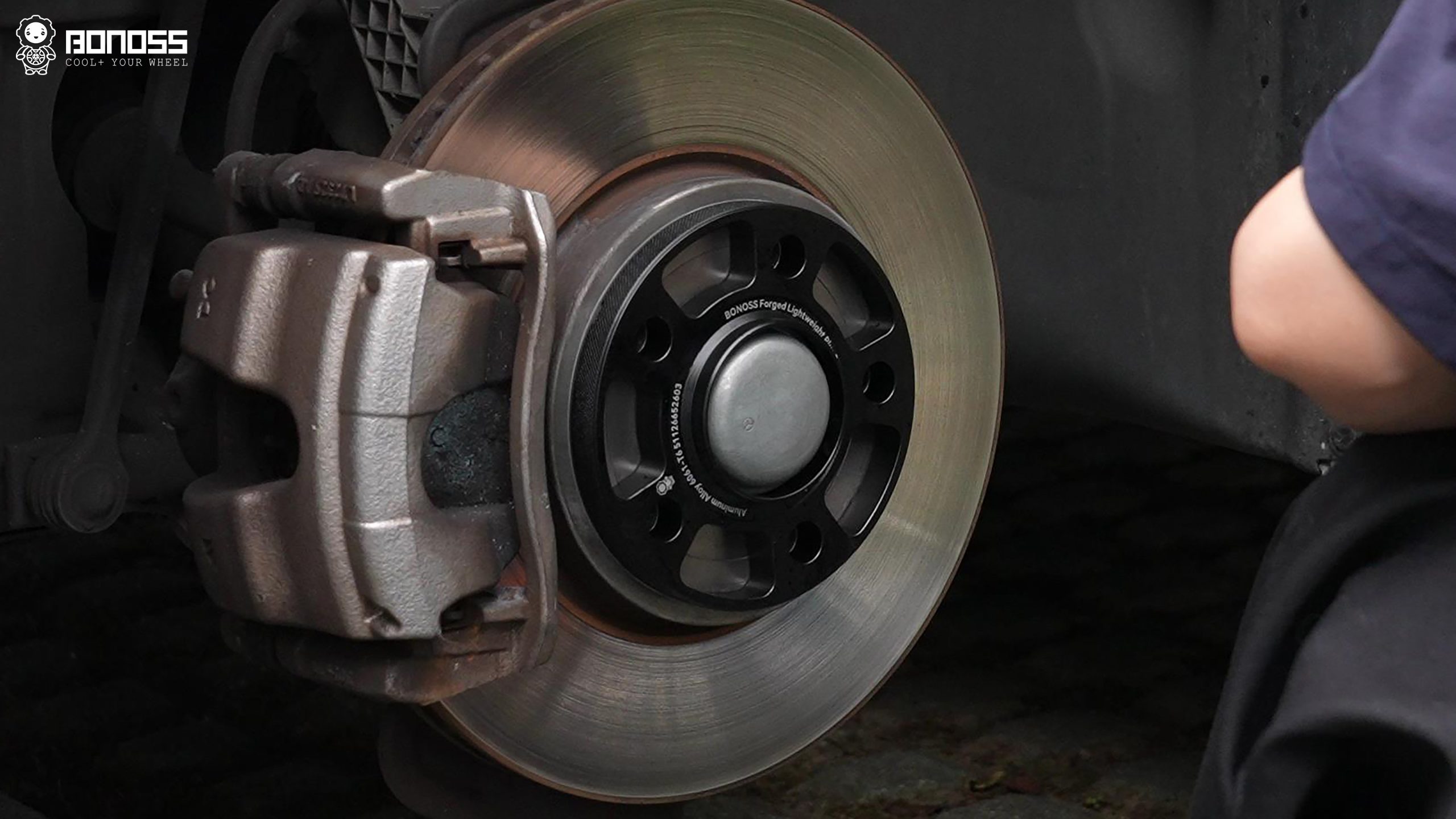 BONOSS Forged Lightweight Plus 2022 Mercedes-Benz CLA-Class Wheel Spacers Front 15mm Rear 15mm Before and After (13)