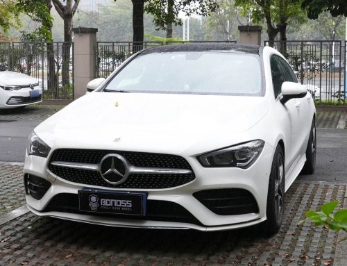 BONOSS Forged Lightweight Plus 2022 Mercedes-Benz CLA-Class Wheel Spacers Front 15mm Rear 15mm Before and After