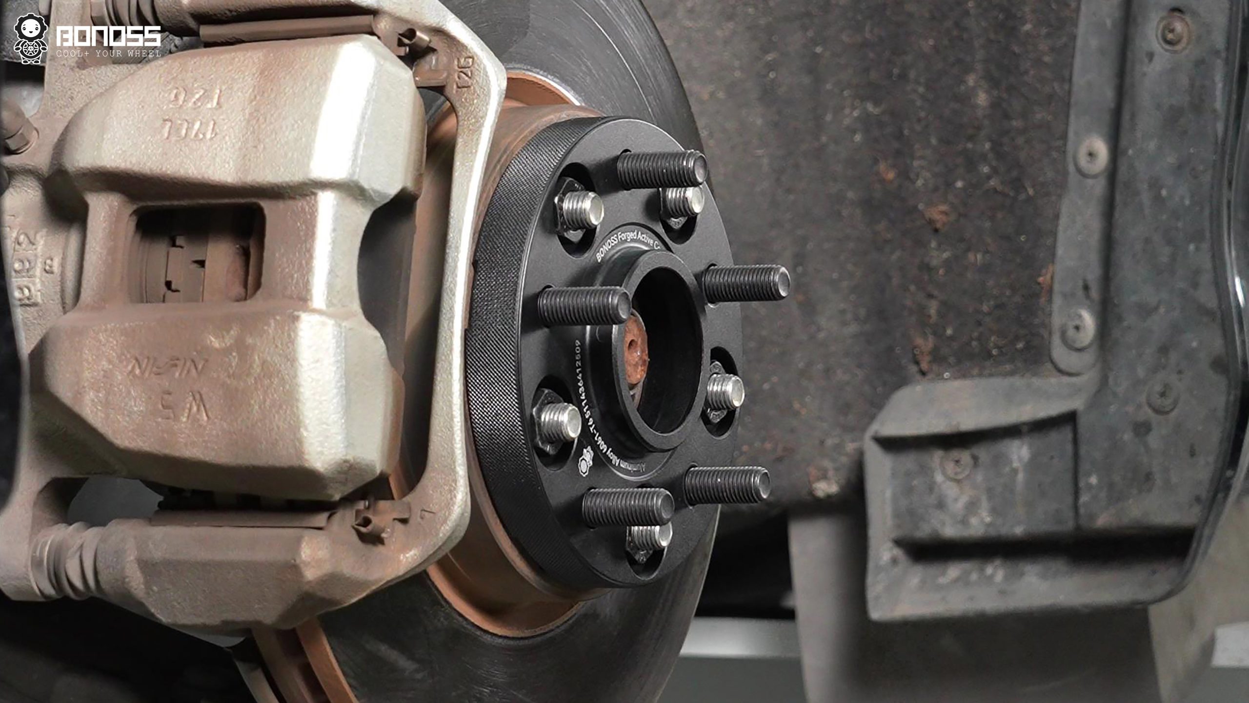 Best Car Spacers in 2026 Tested & Reviewed BONOSS Forged Active Cooling Adapters Hubcentric Spacers Pros Before and After Example (1)