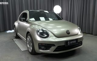 2015 Volkswagen Beetle with BONOSS 12mm and 15mm wheel spacers installed
