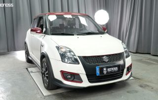 2016 Suzuki Swift after 30mm BONOSS wheel spacers install flush stance