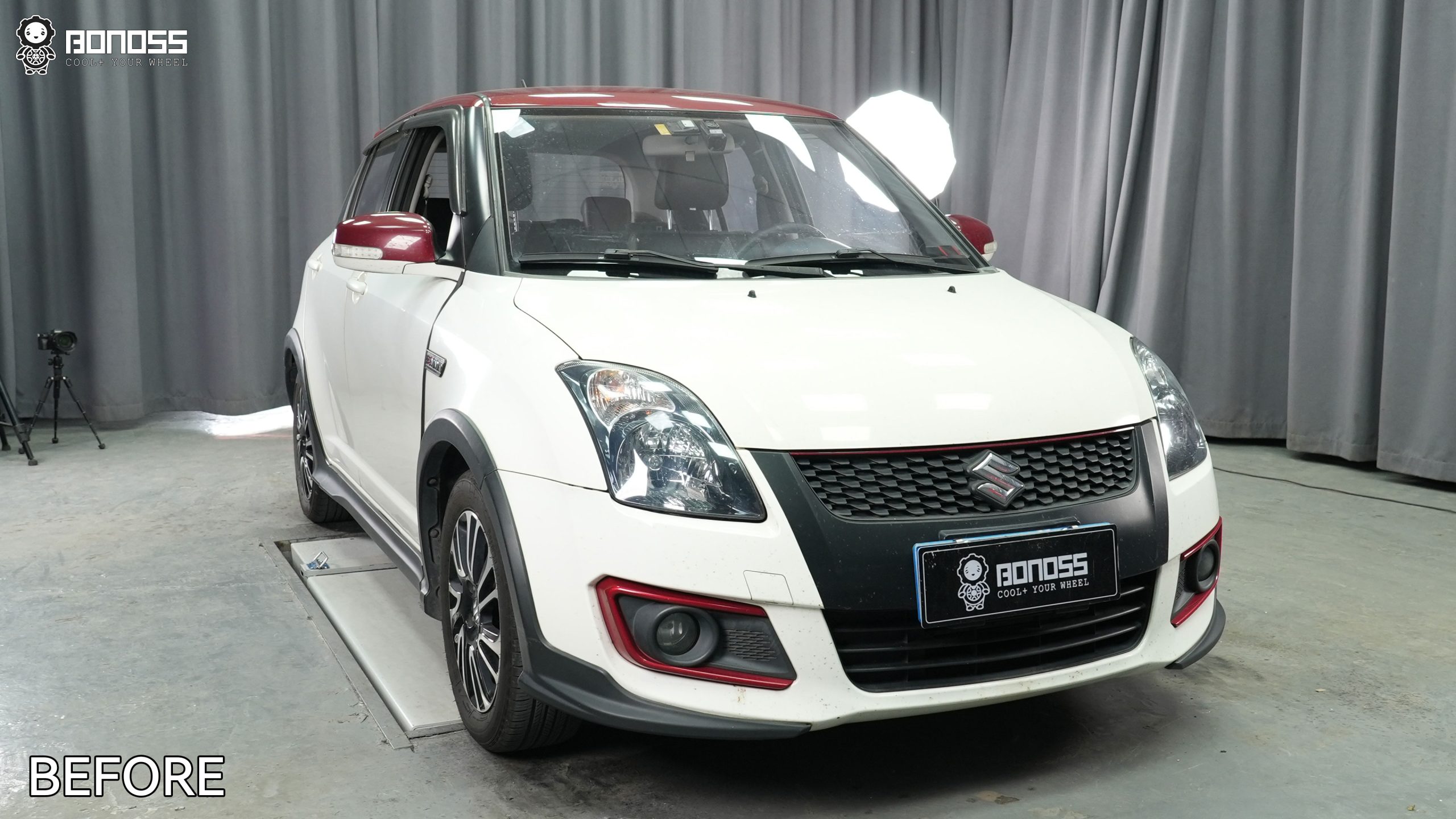 2016-suzuki-swift-before-install-left-side 2016 Suzuki Swift left side before wheel spacer install