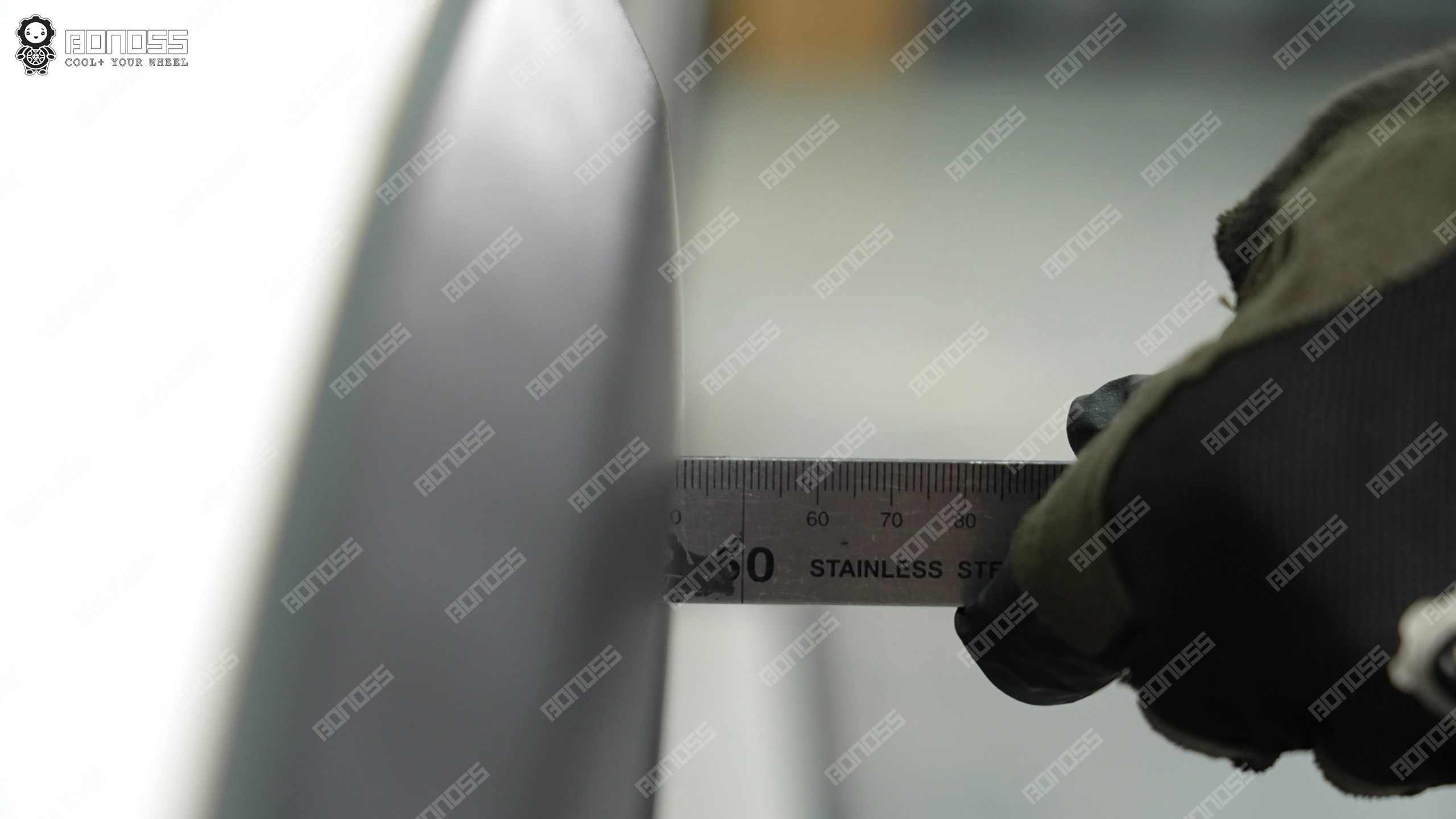 2016-suzuki-swift-right-front-fender-gap-measurement measuring right front wheel gap on 2016 Suzuki Swift for 30mm wheel spacers