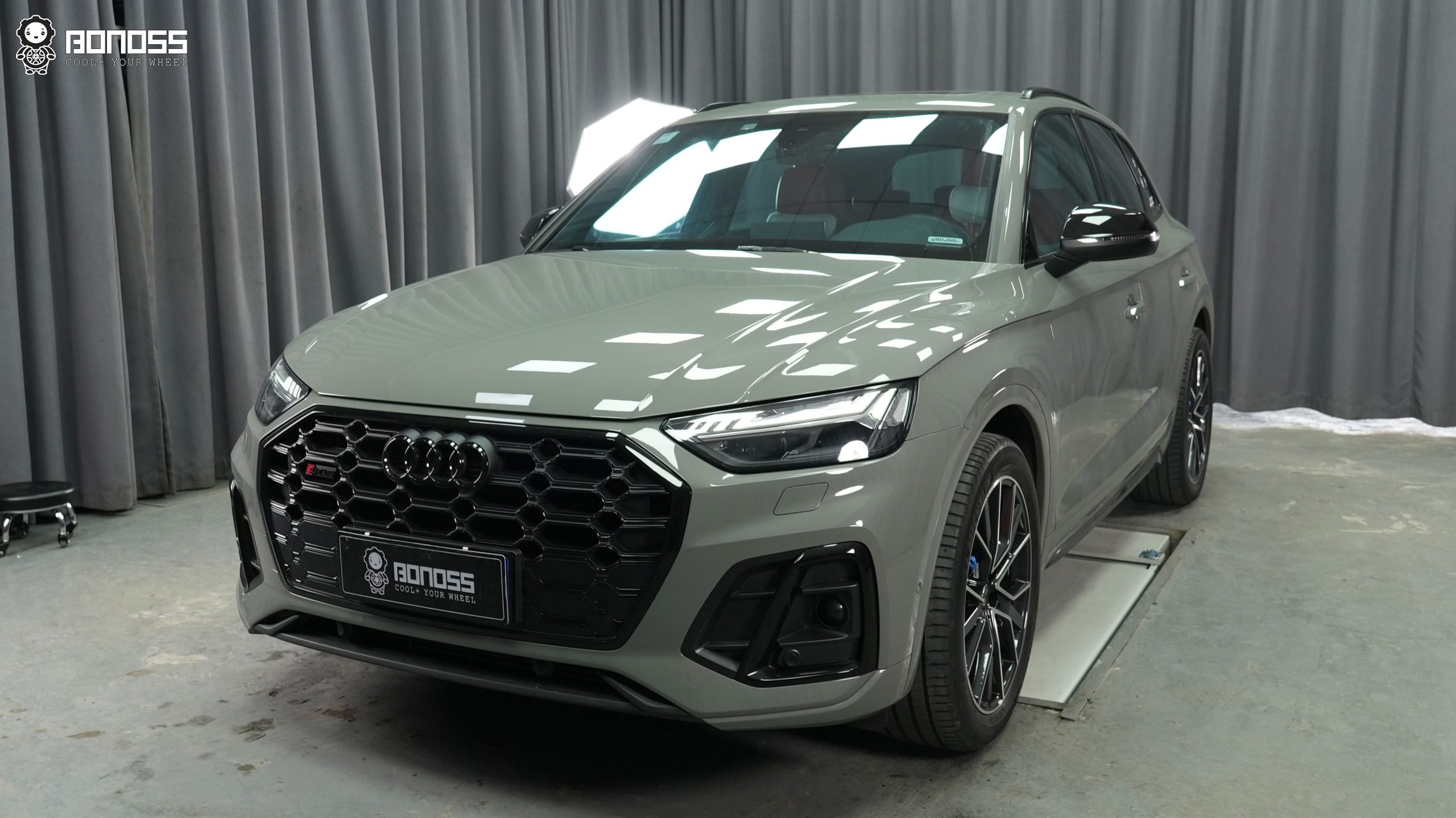 2021-audi-sq5-wheel-spacers-after-full-car 2021 Audi SQ5 flush stance after 12mm and 20mm wheel spacers