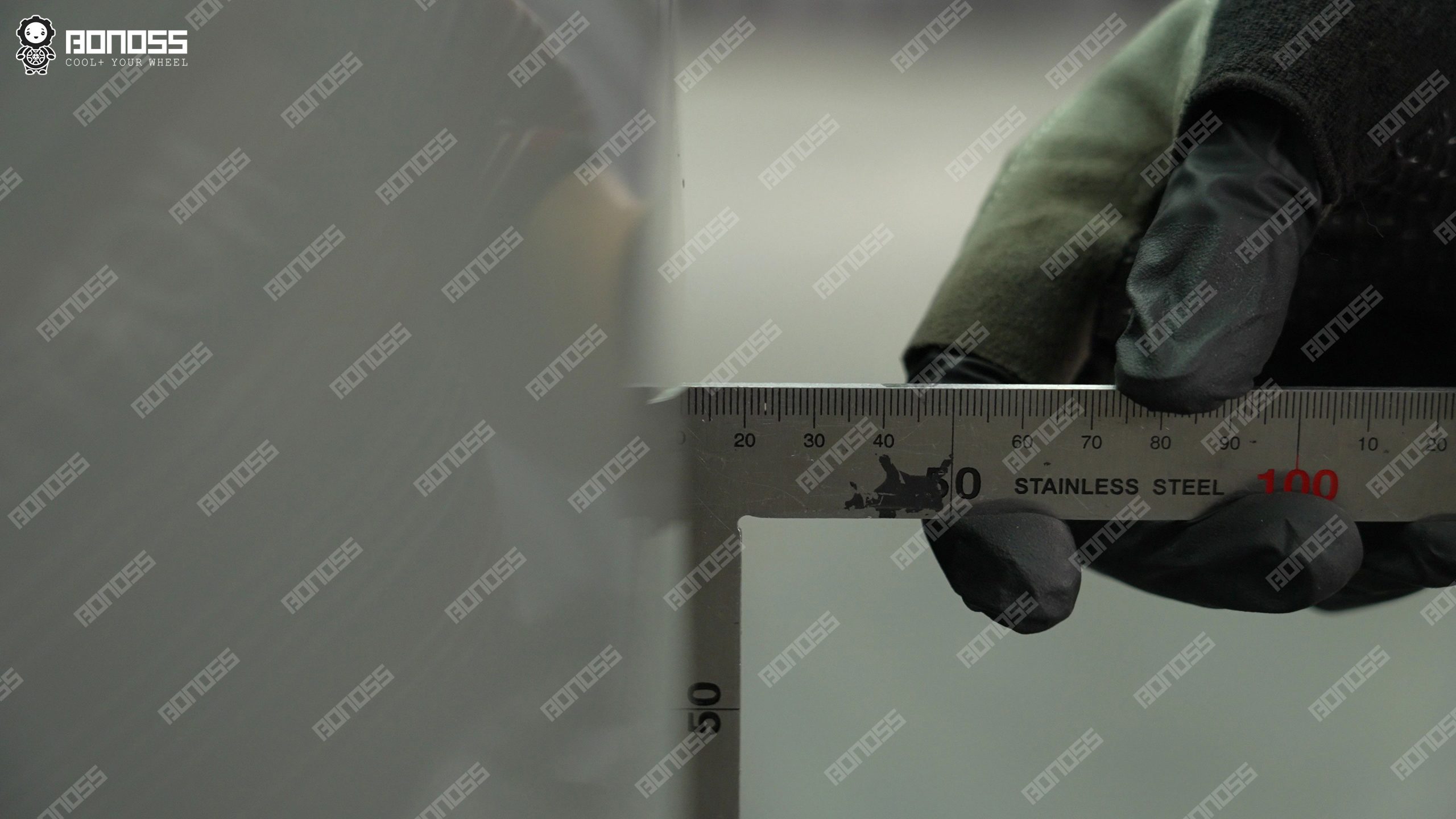 2021-audi-sq5-wheel-spacers-front-flush-measurement Measuring front flush gap on 2021 Audi SQ5 for wheel spacers