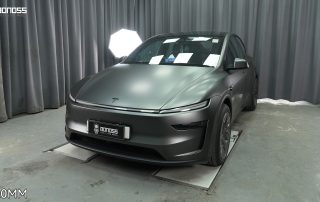 2026 Tesla Model Y flush stance after BONOSS 20mm wheel spacers