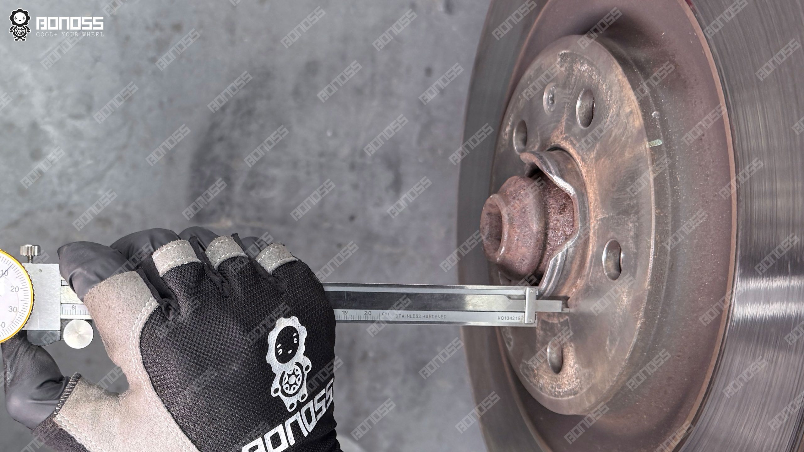 audi-sq5-hub-lip-height-measurement Audi SQ5 hub lip height 13.5mm measurement for wheel spacers