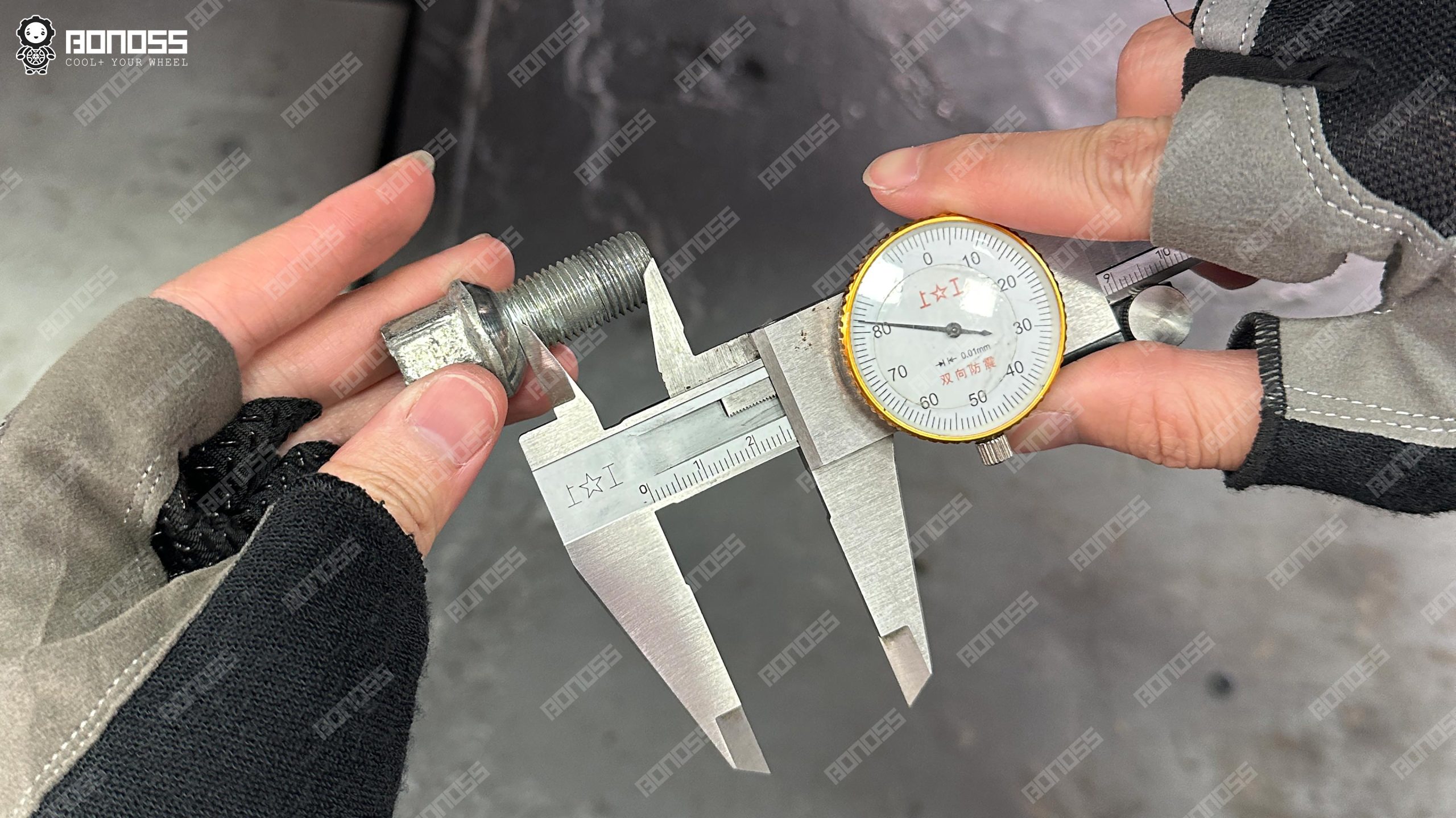 beetle-stock-bolt-thread-27mm Measuring stock 2015 Beetle wheel bolt thread length 27mm R13 ball seat