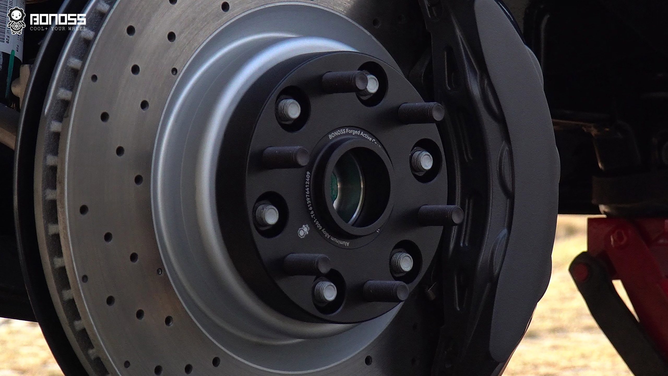 bonoss-wheel-spacers-installed-on-hub BONOSS 30mm wheel spacers installed on 2023 BYD Leopard 8 hub