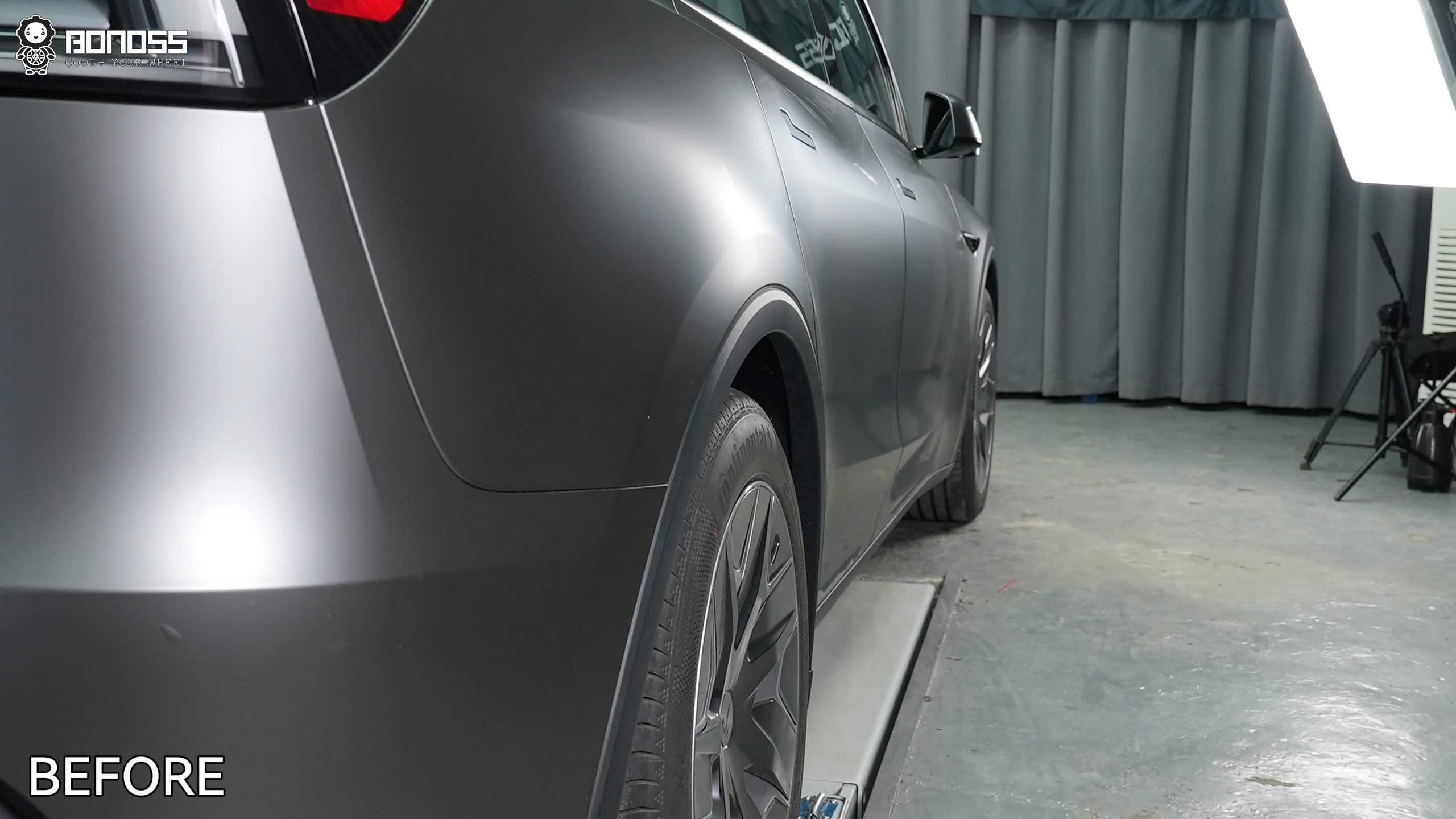 tesla-model-y-right-rear-wheel-before-spacer 2026 Tesla Model Y right rear wheel before spacer install