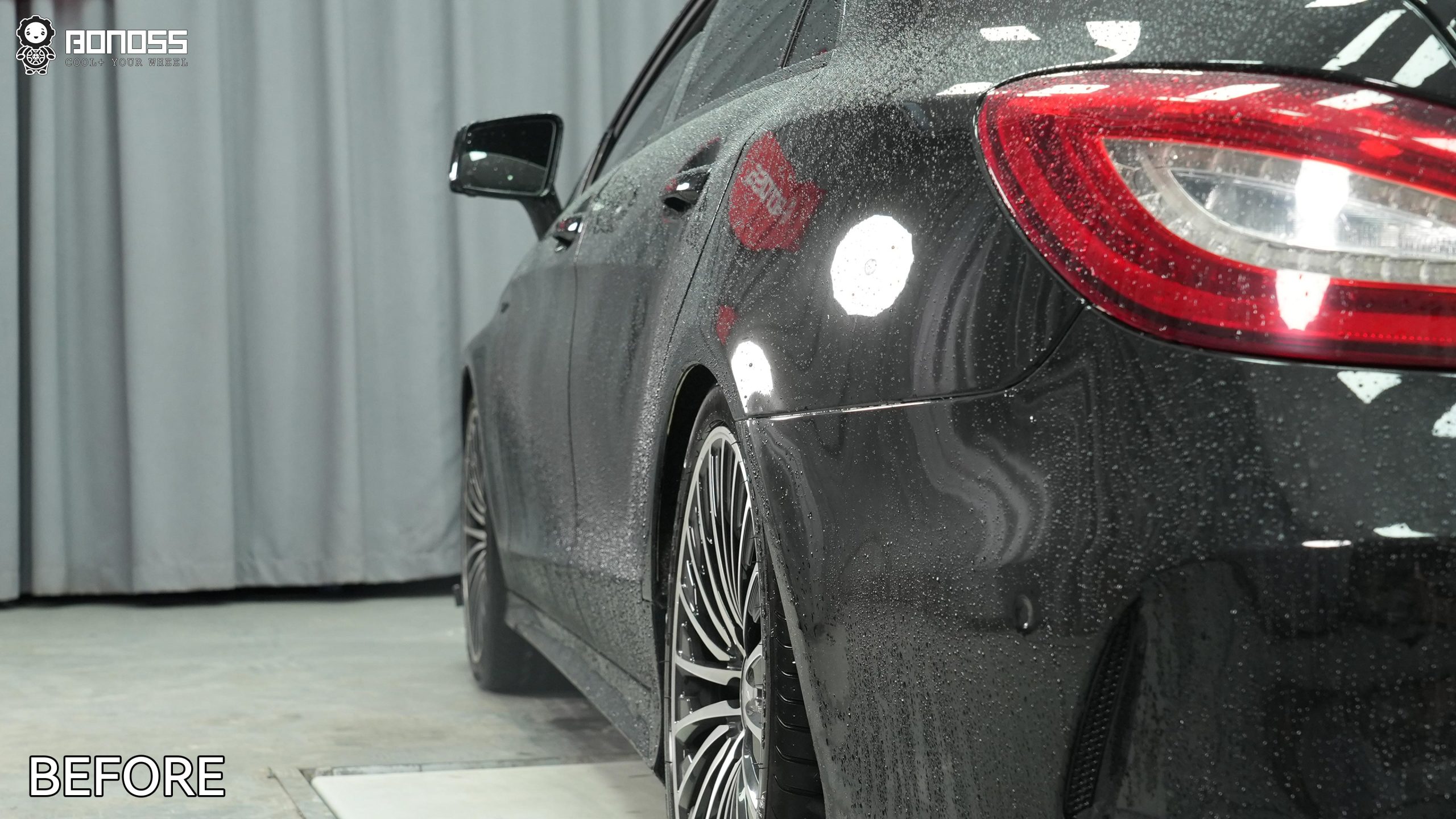 2017-cls-left-rear-before-spacers 2017 Mercedes CLS left rear wheel before 15mm spacers