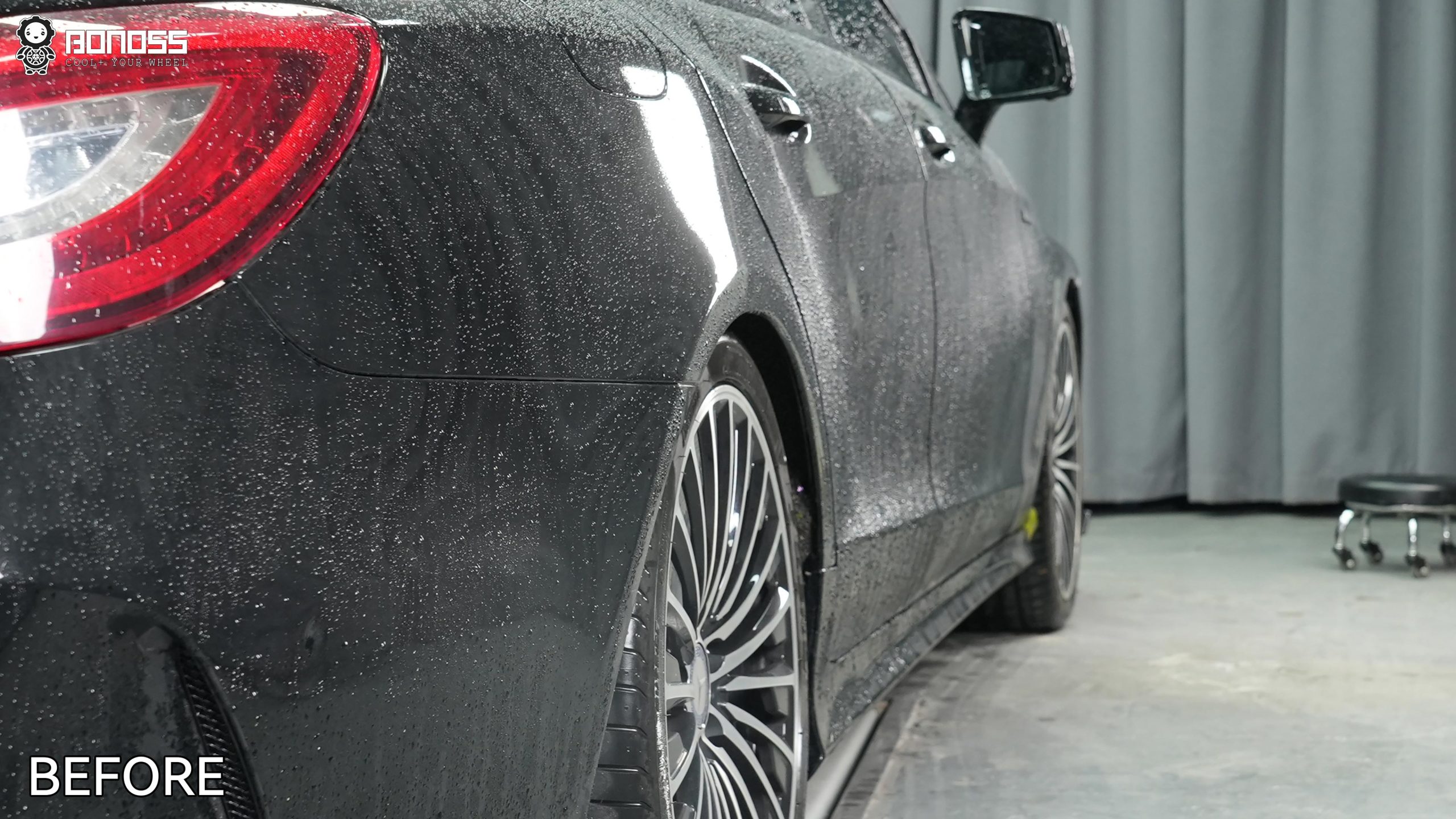 2017-cls-right-rear-before-spacers 2017 Mercedes CLS right rear wheel before 15mm spacers
