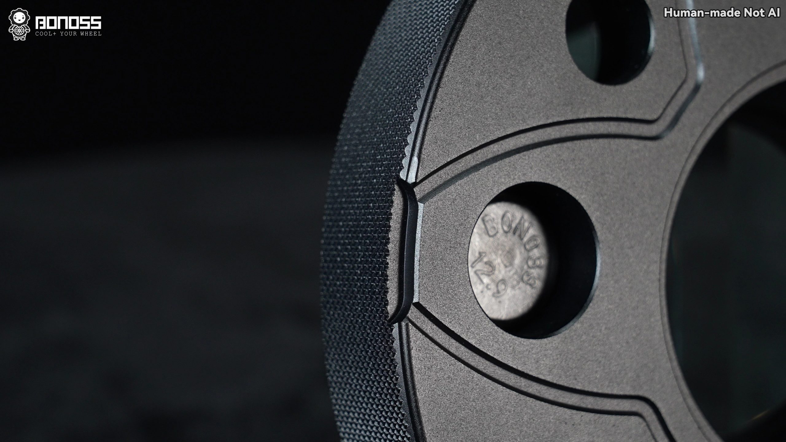 2023-tesla-model-3-18mm-wheel-spacers-active-cooling-detail Active-cooling passage layout visible on 2023 Tesla Model 3 18mm wheel spacers.